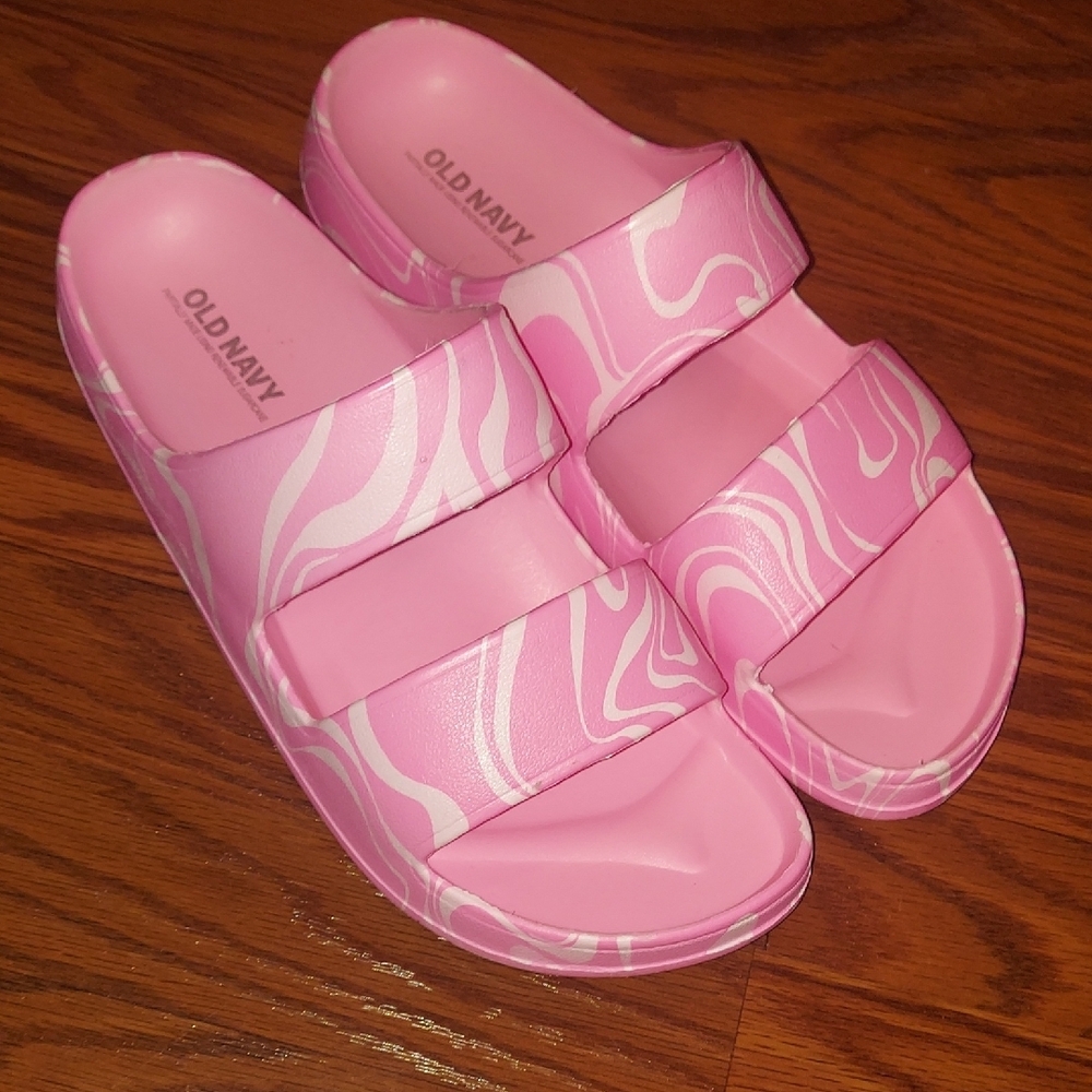 Cat & Jack Kids Sandals in Pink, Blue, and Green - Picture 5 of 5